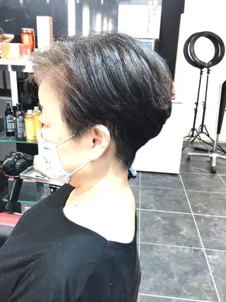 ショート Annon プライベートサロンのヘアスタイル