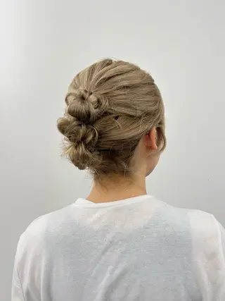 ショート 韓国ヘア/顔周り ヘアセット/加藤優里のヘアスタイル