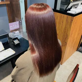 ロング カラー ヘアアレンジ 🍓後藤 はるな🍓のヘアスタイル