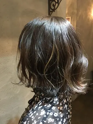 ミディアム カラー 鎌田卓也/髪質改善 /透明感カラーのヘアスタイル