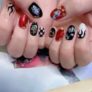 ネイル NOIROUGE所属・NOI ROUGEのネイルデザイン