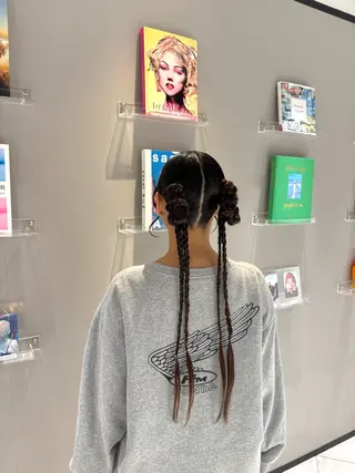 ヘアアレンジ 誰もが憧れる艶髪✨ /アレンジヘア🎀のヘアスタイル