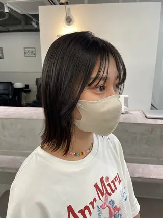 ミディアム 【お洒落パーマ】 Elme　肥塚康汰郎のヘアスタイル