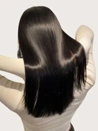 セミロング 竹田 佳奈のヘアスタイル