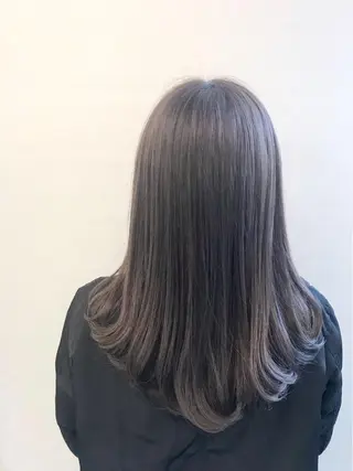 ロング カラー ぱつっとボブ/ 小野あかねのその他イメージ