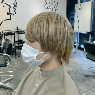 ミディアム カラー メンズ メンズ特化美容師/ 藤戸 椋のヘアスタイル