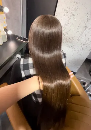 ロング Londrouge所属・韓国ヘア／レイヤー/ 顔周り/Harunaのヘアスタイル