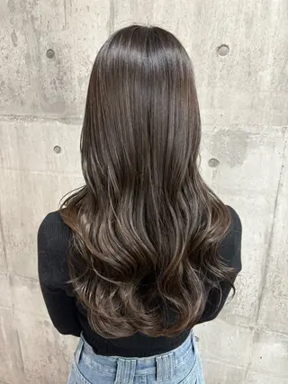 ロング カラー 堀越 智仁のヘアスタイル