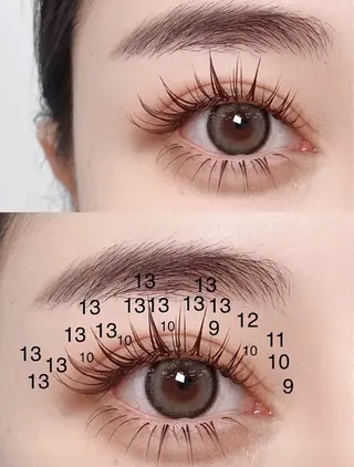 マツエク・マツパ ✨Yumi ☆eye✨のマツエク・マツパデザイン