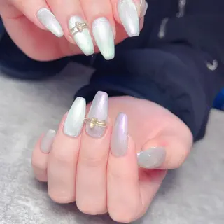 ミディアム めぐみのネイルサロン 惠のネイルデザイン