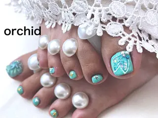 ネイル orchid ♡オーキッドのネイルデザイン