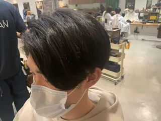 ショート メンズ ショート🌼パーマ 本間正子のヘアスタイル