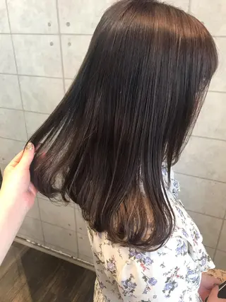 ロング カラー knock【ノック】所属・烏丸韓国ヘア🇰🇷 ayaka🎀のヘアスタイル