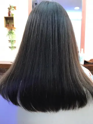 ロング パーマ 桧山 真のヘアスタイル