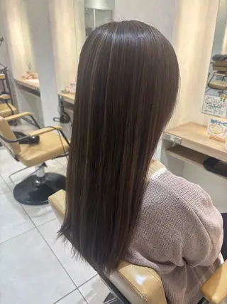 ロング カラー お客様満足度No.1 🐶柴田みどりのヘアスタイル