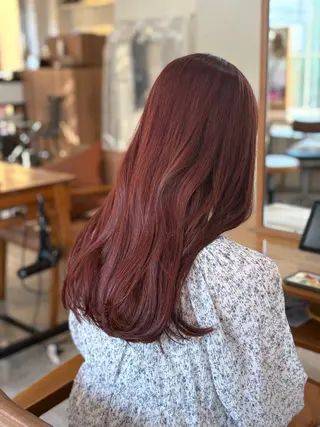 ロング カラー みゆう🎀ショート ボブ×透明感カラーのヘアスタイル