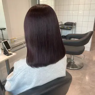 ミディアム 盛れる暖色🎀ガーリ ーヘア🎀きっかのヘアスタイル