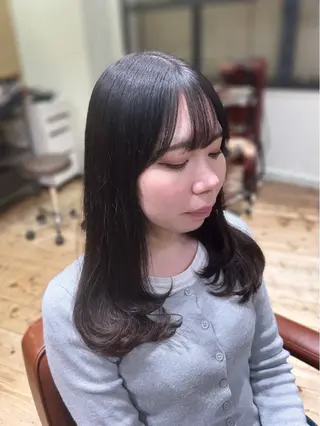 セミロング Lumier de mashu所属・nana/ボブ/ レイヤー/メンズのヘアスタイル