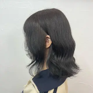 ミディアム カラー 櫻田 真紀のヘアスタイル