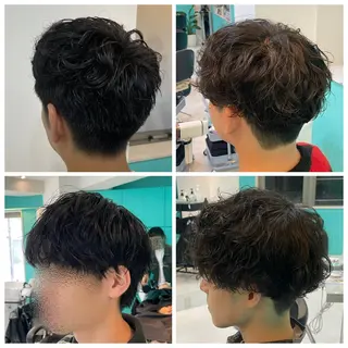 パーマ メンズ mana/ブリーチ/ ヘアセット/メンズのヘアスタイル