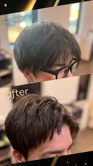 メンズ メルコヘアデザイン 沖縄のヘアスタイル