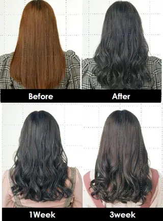 セミロング 髪質改善 eclargeKOHのヘアスタイル