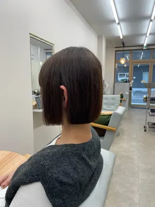ショート luna所属・luna ayane ／透明感カラーのヘアスタイル