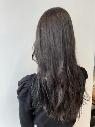 ロング カラー ボブ/ミディアム 親しみやすさ/さくらのヘアスタイル