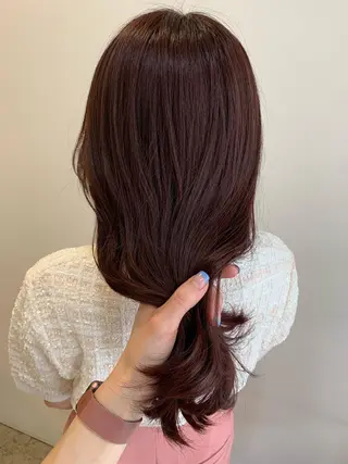 ロング カラー ヘアアレンジ 髪質改善支持率 No. 1✨mayuのヘアスタイル