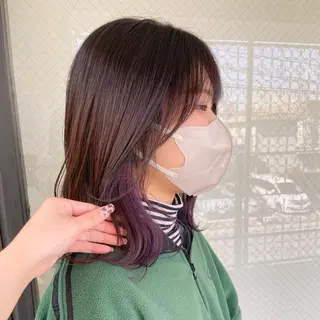 ロング カラー grace by happiness所属・艶髪/巻ける縮毛矯正 /髪質改善naoのヘアスタイル