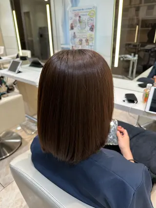 ミディアム カラー 波巻パーマ/毛流れ パーマ☘️りゅうせいのヘアスタイル