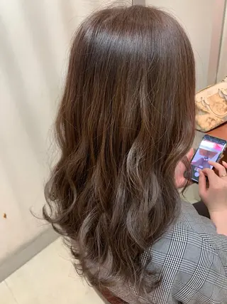 カラー kva所属・☺︎ RIHOのヘアスタイル