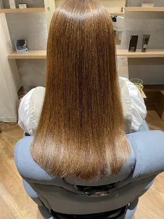 ロング カラー 近森 美帆[モーラ高石店]のヘアスタイル