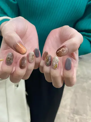 ネイル nable.所属・栗林 実莉のネイルデザイン