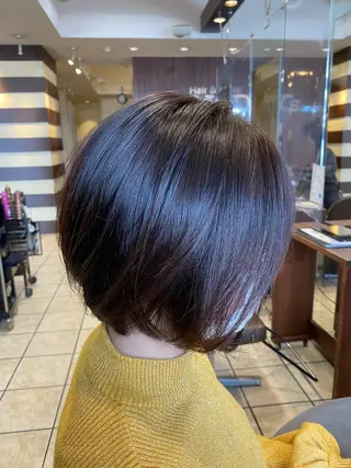 ショート 髪質改善/艶髪 ミトモリシュウトのヘアスタイル