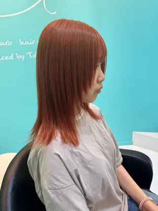 ミディアム Misaki/ レイヤー/ウルフのヘアスタイル