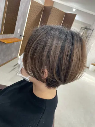 ショート BiBi所属・齋藤 彬のヘアスタイル