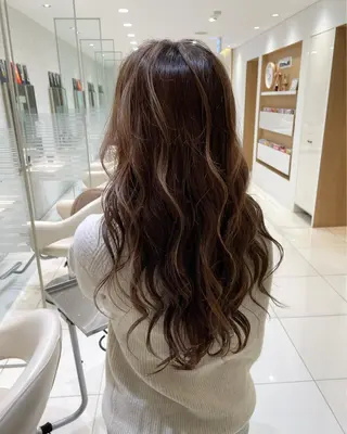 ロング カラー 新規限定カット無料 クーポン有り【桂口】のヘアスタイル