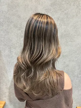 ロング カラー 齋藤 優太朗のヘアスタイル