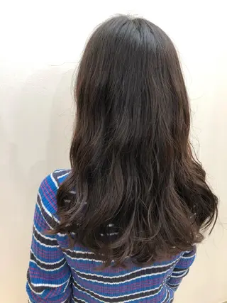 パーマ 艶カラー🌙縮毛矯正 /ボブ【Reina】のヘアスタイル