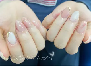 ネイル 神田 ココナッツのネイルデザイン