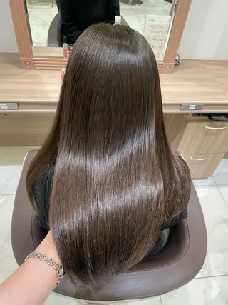 ロング カラー 🧸韓国/髪質改善 MOE🇰🇷🧸のヘアスタイル