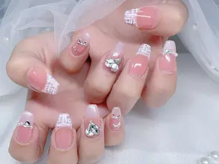 ネイル ETERNA Nail 銀座店【パラジェル/フィルイン/チップ長さだし/マグネット/ニュアンス】所属・ア カリのネイルデザイン