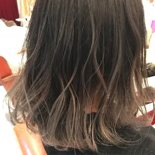 ミディアム カラー BEBE所属・ご新規様限定 透明感カラーKANAのヘアスタイル