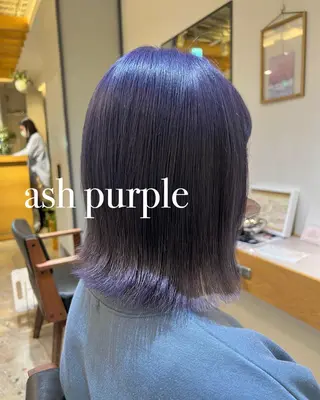 ミディアム カラー Kana 🍋 ハイトーン【高円寺】のヘアスタイル