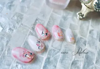 ネイル 自爪育成ネイルサロン ココリュバンのネイルデザイン