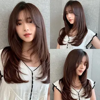 ロング カラー レイヤー/艶髪/ 髪質改善/YUYAのヘアスタイル