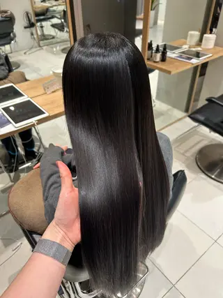 ロング 頭身浴スパ/艶カラー /森下🌿matsuのヘアスタイル