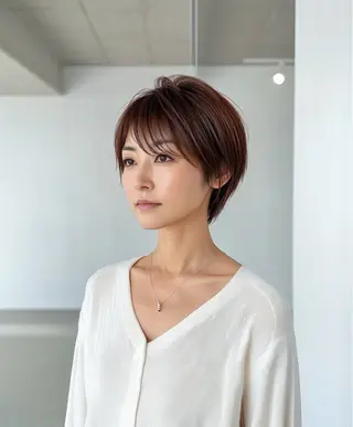 ショート nex the salon CURE所属・大野 仁のヘアスタイル