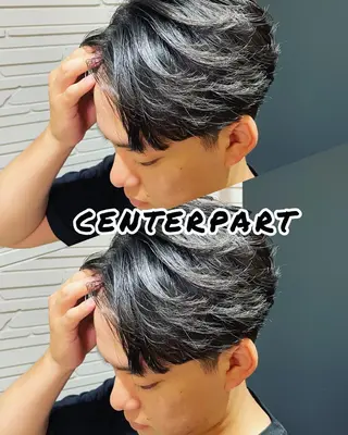 メンズ 仙台/メンズ/ フェザー/リョウのヘアスタイル